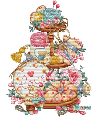 Needlework Tray